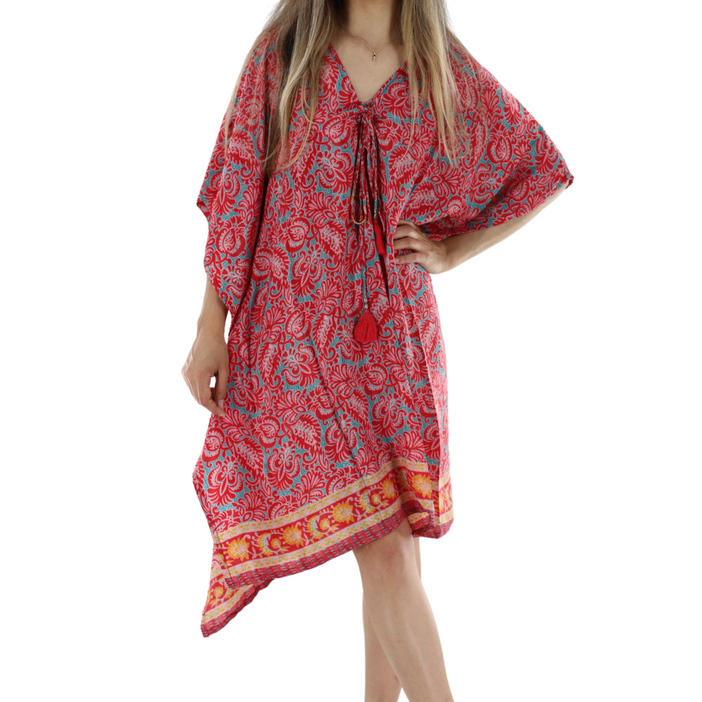 La Fiorentina Long Flowy Floral "Serena" Dress